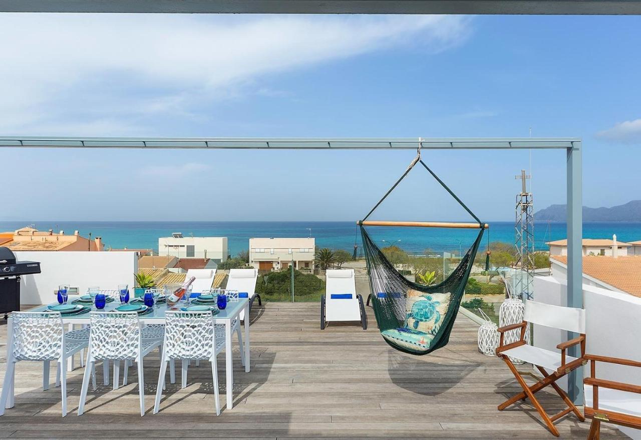 Modern Panoramic Sea View House Ferienhaus Son Serra de Marina